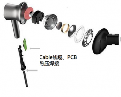 耳機(jī)線(xiàn)纜-PCB熱壓焊接